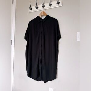 Oak + Fort button up tunic dress